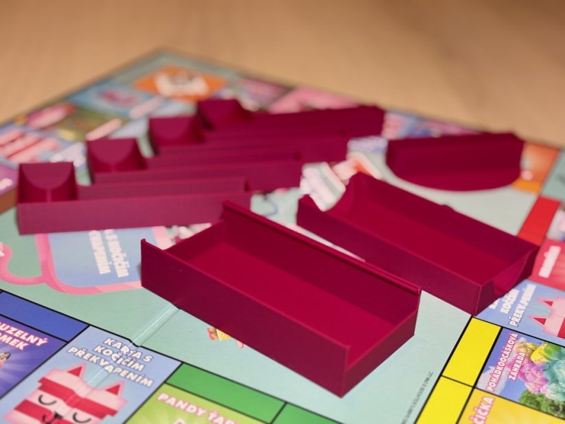 Insert organizér pro Monopoly Junior – Gábinin kouzelný domek (Gabby's Dollhouse)