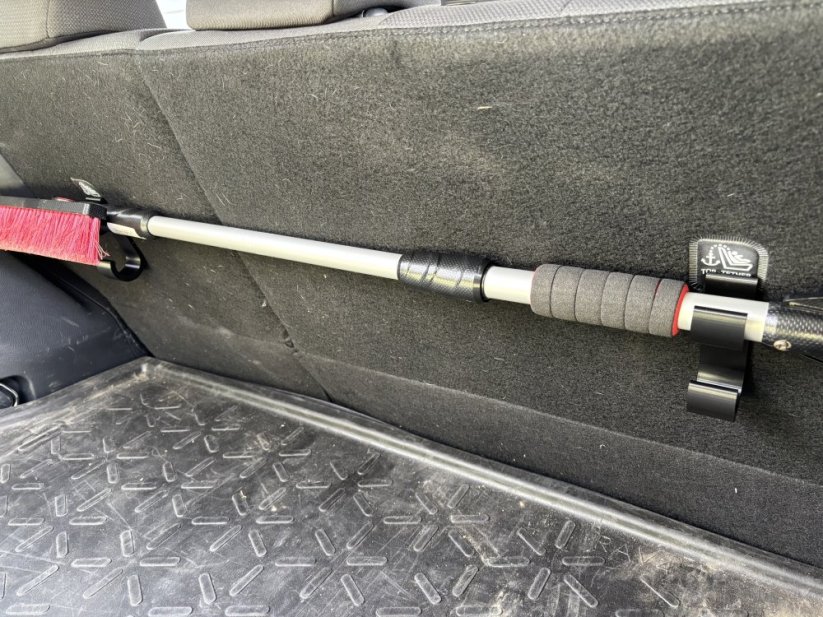 Dvojitý háček na kotvu isofix do kufru 2 ks