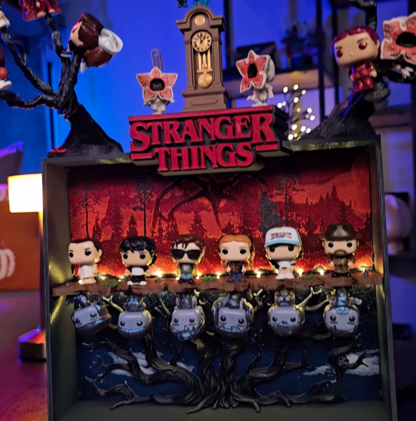 Stranger Things Kinder Joy Funko Pop Diorama